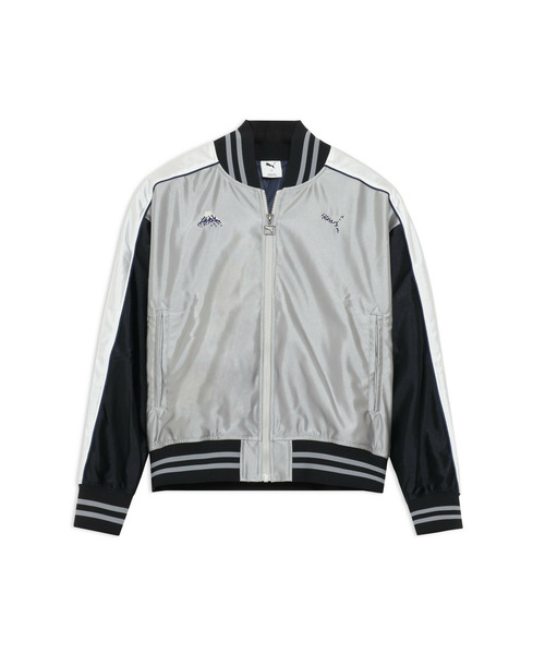 PUMA（プーマ）の「PUMA プーマ ユニセックス T7 スカ ジャケット 3 MIJ（ジャージ・メンズ・シルバー/ブラック・X-LARGE/XX-LARGE/LARGE/SMALL/MEDIUM）」の10枚目の写真