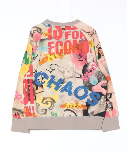 Vivienne Westwood MAN（ヴィヴィアンウエストウッドマン）の「THE BIG ONE SWEATSHIRT（ALL OVER）（スウェット・メンズ・グレー系その他2・S/M/L）」の2枚目の写真