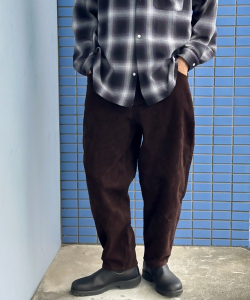 RED KAP(レッドキャップ)の「REDKAP Corduroy Wide Balloon Pants/レッドキャップコーデュロイワイドバルーンパンツ(その他パンツ・メンズ・ブラウン/カーキ/ブラック・XL/L/M)」の20枚目の写真