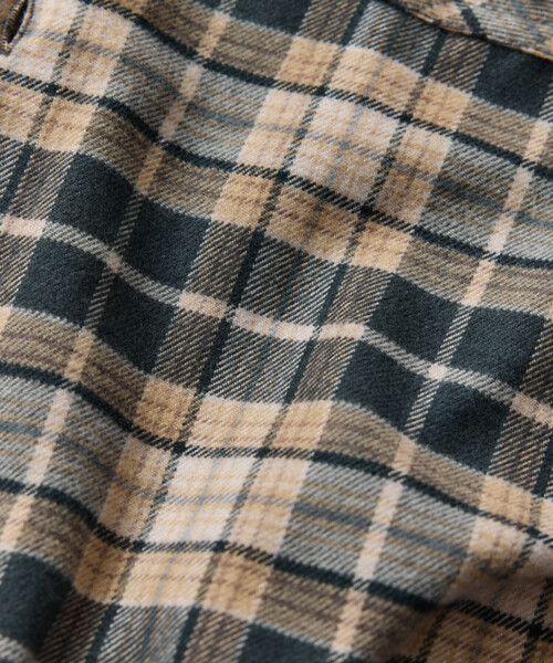 Foxfire(フォックスファイヤー)の「Foxfire/フォックスファイヤー 別注 チェックネル プルオーバーフーディーシャツ/リラックスフィット(シャツ/ブラウス・メンズ・チャコールグレー/グリーン/ネイビー・LARGE/MEDIUM)」の17枚目の写真