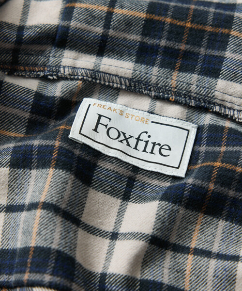 Foxfire(フォックスファイヤー)の「Foxfire/フォックスファイヤー 別注 チェックネル プルオーバーフーディーシャツ/リラックスフィット(シャツ/ブラウス・メンズ・チャコールグレー/グリーン/ネイビー・LARGE/MEDIUM)」の11枚目の写真