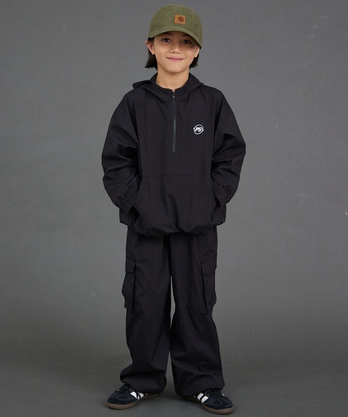 PAIRMANON STREET(ペアマノンストリート)の「【セットアップ着用可能】アノラック ブルゾン【PAIRMANON STREET】(ブルゾン・キッズ・ブラウン系その他/ブラック/ブルー系その他/グレー/ブラック系その他・110/120/130/140/150/160/90/100)」の8枚目の写真