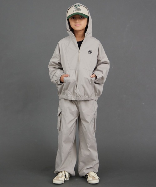 PAIRMANON STREET(ペアマノンストリート)の「【セットアップ着用可能】アノラック ブルゾン【PAIRMANON STREET】(ブルゾン・キッズ・ブラウン系その他/ブラック/ブルー系その他/グレー/ブラック系その他・110/120/130/140/150/160/90/100)」の20枚目の写真