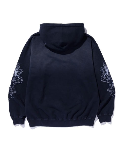 XLARGE（エクストララージ）の「CREEPY MANSION HOODED SWEATSHIRT（パーカー・メンズ・ブラウン/ブラック/オリーブ・S/M/L/XL）」の10枚目の写真