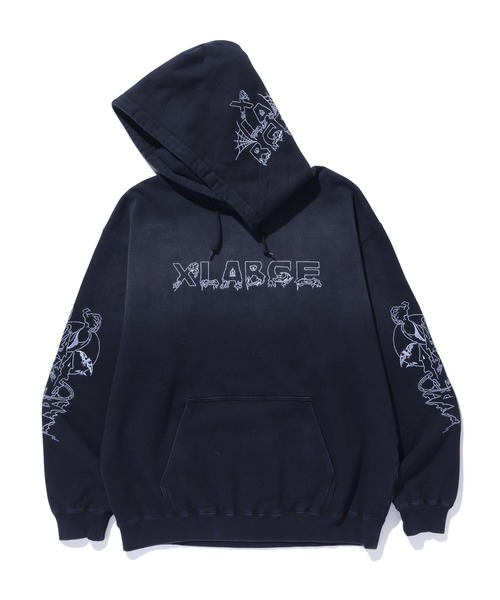 XLARGE（エクストララージ）の「CREEPY MANSION HOODED SWEATSHIRT（パーカー・メンズ・ブラウン/ブラック/オリーブ・S/M/L/XL）」の18枚目の写真