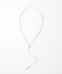 salle de bal（サルデバル）の「ロングチェーンネックレス　SPI（ネックレス）」