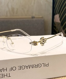 Feliz（フェリス）の「【新色追加】調光/リムレス/ギークシック/フレームレスメガネ（メガネ）」