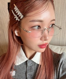 Feliz（フェリス）の「【調光】リムレス/ギークシックメガネ（メガネ）」