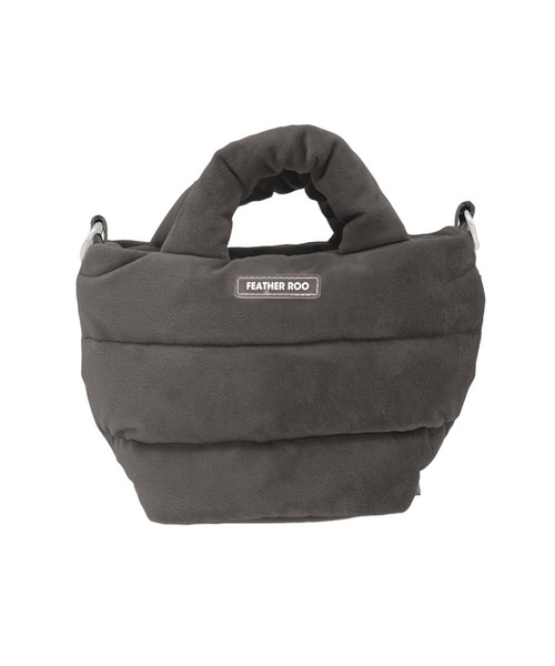 ROOTOTE（ルートート）の「ルートート / FE.べビールー.フラッフィポップｰA（ショルダーバッグ・レディース・杢グレー/ブルー/グリーン/イエロー/サックスブルー/ダークグレー/ピンク/ブラウン・FREE）」の2枚目の写真