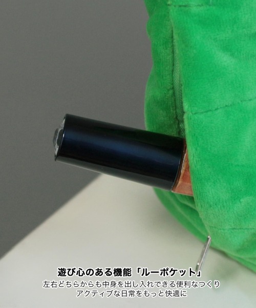 ROOTOTE（ルートート）の「ルートート / FE.べビールー.フラッフィポップｰA（ショルダーバッグ・レディース・杢グレー/ブルー/グリーン/イエロー/サックスブルー/ダークグレー/ピンク/ブラウン・FREE）」の15枚目の写真