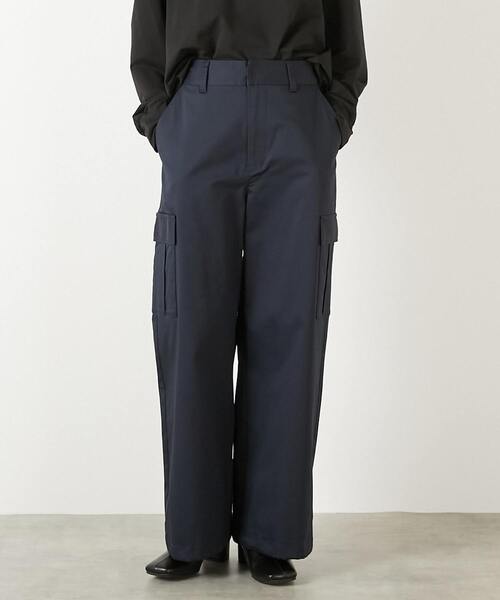MELROSE claire(メルローズ クレール)の「【コットンナイロンストレッチツイルカーゴパンツ】(その他パンツ・レディース・ライトベージュ/カーキ/ダークネイビー・3/2)」の1枚目の写真