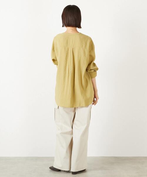 MELROSE claire(メルローズ クレール)の「【コットンナイロンストレッチツイルカーゴパンツ】(その他パンツ・レディース・ライトベージュ/カーキ/ダークネイビー・3/2)」の7枚目の写真