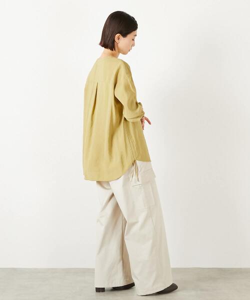 MELROSE claire(メルローズ クレール)の「【コットンナイロンストレッチツイルカーゴパンツ】(その他パンツ・レディース・ライトベージュ/カーキ/ダークネイビー・3/2)」の8枚目の写真