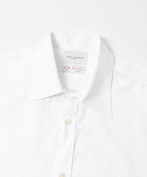 URBAN RESEARCH(アーバンリサーチ)の「new basic DJA SQUARE CUT SHIRT(シャツ/ブラウス・メンズ・ホワイト/ブルー系その他/パープル・X-LARGE/LARGE/MEDIUM)」の16枚目の写真
