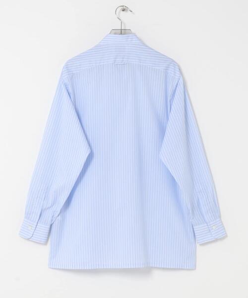 URBAN RESEARCH(アーバンリサーチ)の「new basic DJA SQUARE CUT SHIRT(シャツ/ブラウス・メンズ・ホワイト/ブルー系その他/パープル・X-LARGE/LARGE/MEDIUM)」の8枚目の写真