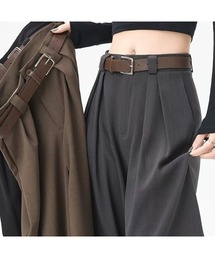 Ritzy（リッツィー）の「ハイウエスト プリーツワイドパンツ（その他パンツ）」