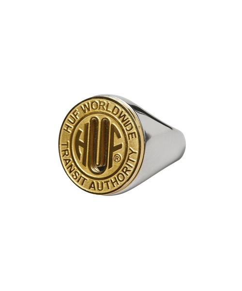 HUF（ハフ）の「TOKEN SIGNET（リング・メンズ・ゴールド・S/L/M）」の3枚目の写真