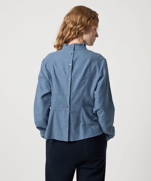 セール】＜Steven Alan＞コットン ペプラム ブラウス（シャツ/ブラウス