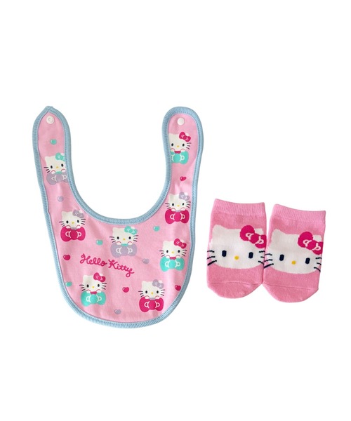 sanrio(サンリオ)の「【 sanrio 】 サンリオキャラクターズ ベビーセット 25F9(スタイ/よだれかけ・レディース・ライトパープル/ピンク系その他2/ピンク系その他/ライトグリーン・FREE)」の11枚目の写真