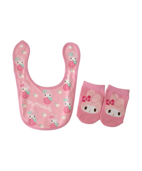 sanrio(サンリオ)の「【 sanrio 】 サンリオキャラクターズ ベビーセット 25F9(スタイ/よだれかけ・レディース・ライトパープル/ピンク系その他2/ピンク系その他/ライトグリーン・FREE)」の14枚目の写真