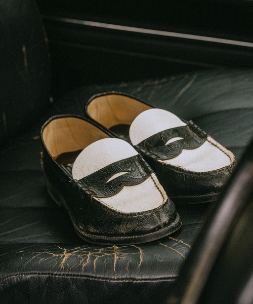 ケンフォード ファインシューズ メンズ K004 エンボスローファー