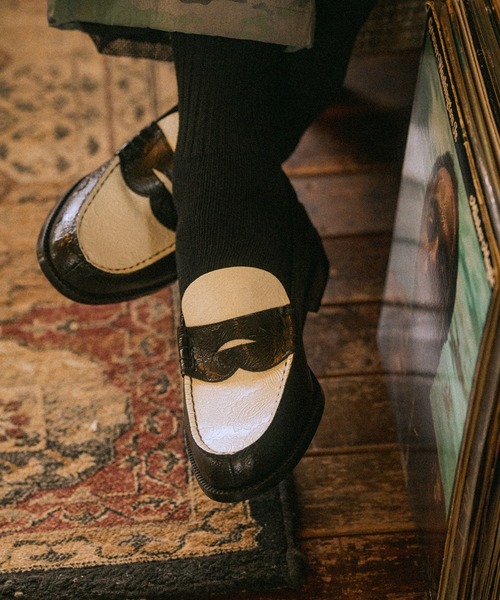 ケンフォード ファインシューズ メンズ K004 エンボスローファー