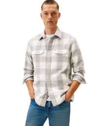 TOMMY HILFIGER | フランネルチェックシャツジャケット(シャツ/ブラウス)