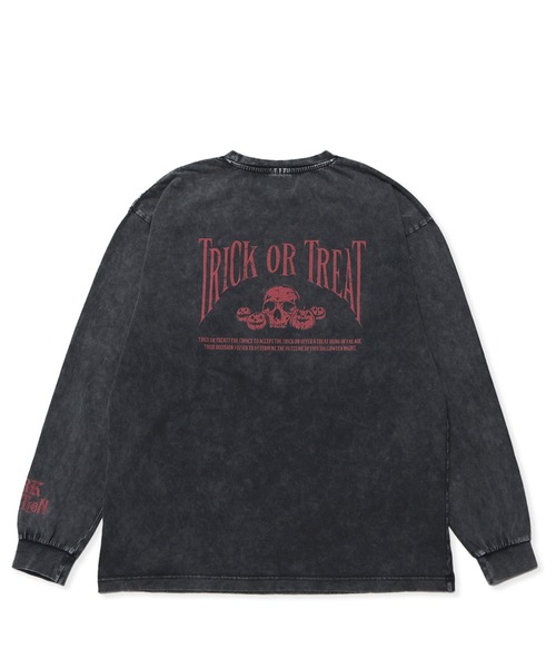 EXAMPLE(エグザンプル)の「EXAMPLE ”WORK OF FICTION” HAPPY HALLOWEEN L/S TEE(Tシャツ/カットソー・メンズ・ブラック系その他・L/M/XXL/XL)」の11枚目の写真