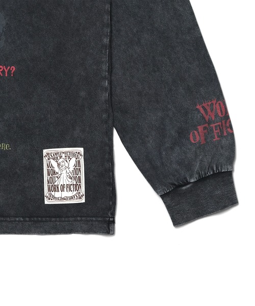 EXAMPLE(エグザンプル)の「EXAMPLE ”WORK OF FICTION” HAPPY HALLOWEEN L/S TEE(Tシャツ/カットソー・メンズ・ブラック系その他・L/M/XXL/XL)」の9枚目の写真