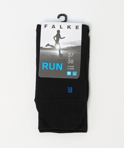 FALKE（ファルケ）の「＜FALKE＞RUN ソックス（ソックス/靴下・レディース・ブラック/レッド/ダークグレー・37/38）」の2枚目の写真