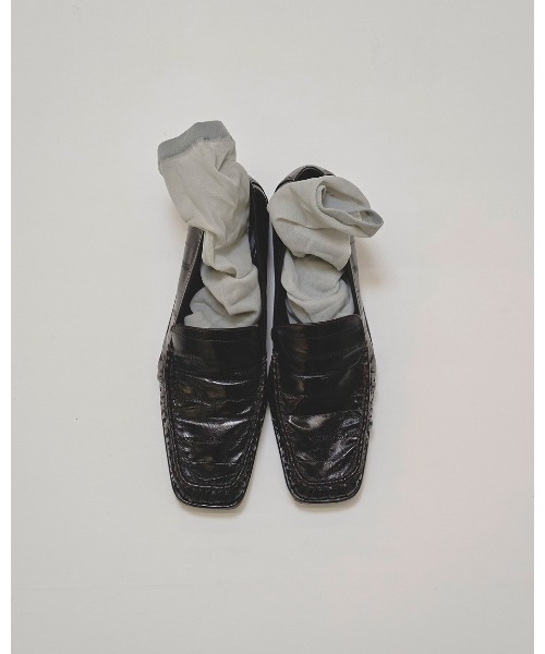 TODAYFUL Squaretoe Gather Loafers 12521007（その他シューズ