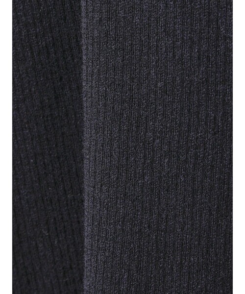 mizuiroind（ミズイロインド）の「mizuiro ind ボタン付きリブハイネックプルオーバー（ニット/セーター・レディース・ブラック/アイボリー/ネイビー/ブラウン/グレー・FREE）」の17枚目の写真