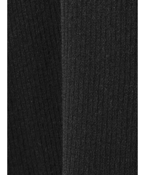 mizuiroind（ミズイロインド）の「mizuiro ind ボタン付きリブハイネックプルオーバー（ニット/セーター・レディース・ブラック/アイボリー/ネイビー/ブラウン/グレー・FREE）」の19枚目の写真