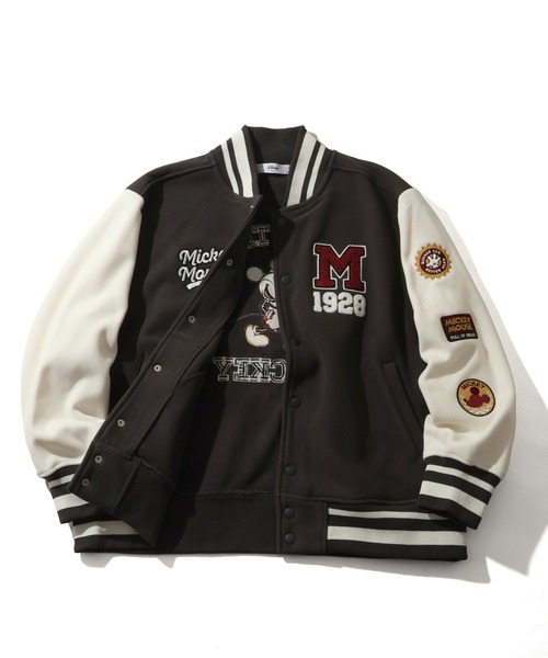 ディズニー　スタジャン　古着 セール】【Disney/ディズニー】アートワークデザイン フリース