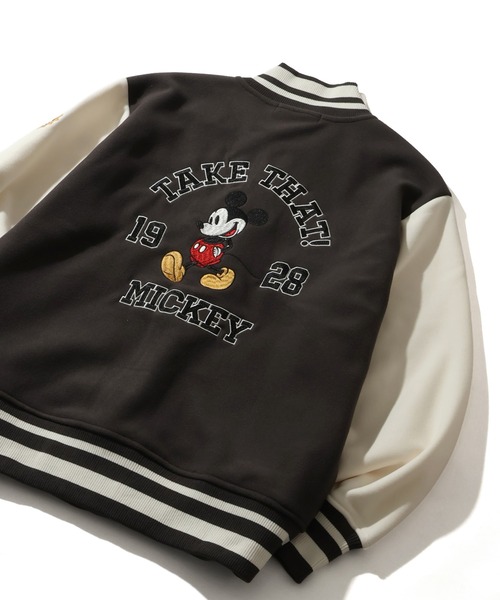 Disney(ディズニー)の「【Disney/ディズニー】アートワークデザイン フリースボンディング スタジャン(スタジャン・レディース・ネイビー/グリーン/マスタード/ダークグレー・L/M)」の16枚目の写真