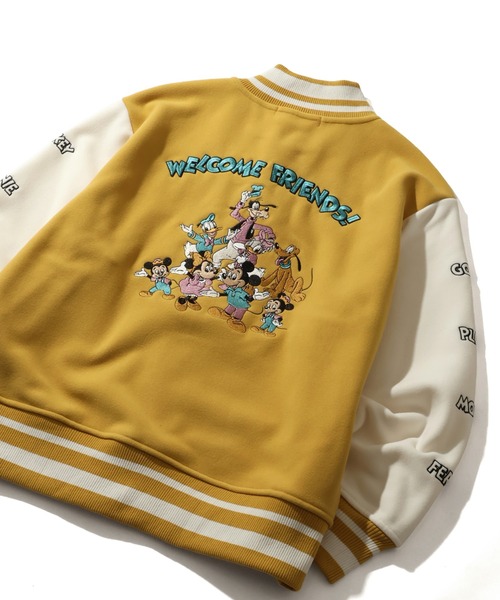 Disney(ディズニー)の「【Disney/ディズニー】アートワークデザイン フリースボンディング スタジャン(スタジャン・レディース・ネイビー/グリーン/マスタード/ダークグレー・L/M)」の21枚目の写真