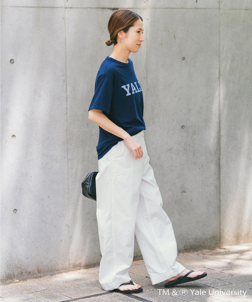 FRAMeWORK（フレームワーク）の「≪追加≫OVER SIZED CHINO パンツ 3（チノパンツ・レディース・ホワイト/ブラウン/ベージュ・36/38/40）」の9枚目の写真