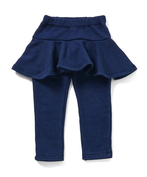 Seraph（セラフ）の「【ジュニア対応】裏シャギーフリルパンツ（その他パンツ・キッズ・インディゴブルー/ブラック・120/80/130/140/90/100/110）」の2枚目の写真