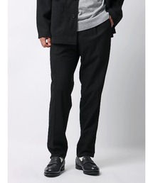 スラックス（ブラック/黒色系・コーデュロイ）ファッション通販