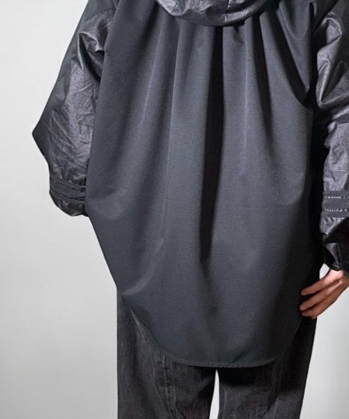 masterkey（マスターキー）の「ms6306-COMFORT-SH フード付きシャツ(MK26S-S-02)（シャツ/ブラウス・メンズ・ブラック/ホワイト/パープル・2/1）」の12枚目の写真