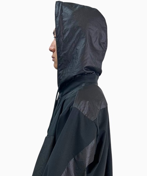 masterkey（マスターキー）の「ms6306-COMFORT-SH フード付きシャツ(MK26S-S-02)（シャツ/ブラウス・メンズ・ブラック/ホワイト/パープル・2/1）」の13枚目の写真