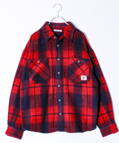 FREDY MAC（フレディーマック）の「【FREDYMAC/フレディマック】オンブレネルシャツ（シャツ/ブラウス・メンズ・ベージュ系その他/ピンク系その他/ブルー系その他6・M/L）」の3枚目の写真