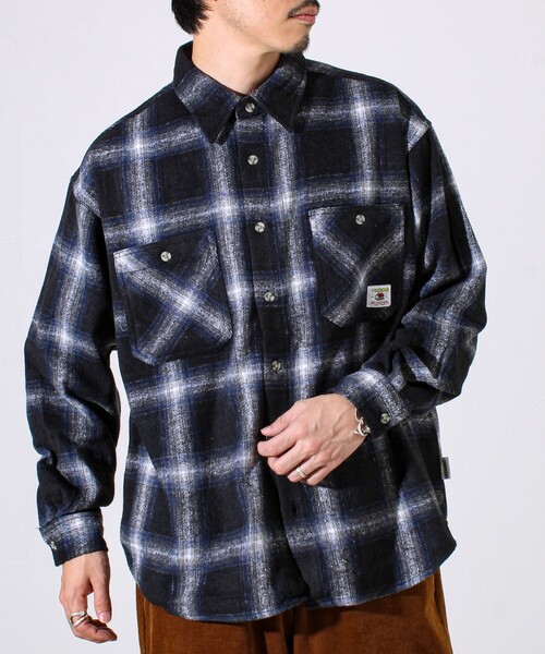 FREDY MAC（フレディーマック）の「【FREDYMAC/フレディマック】オンブレネルシャツ（シャツ/ブラウス・メンズ・ベージュ系その他/ピンク系その他/ブルー系その他6・M/L）」の11枚目の写真