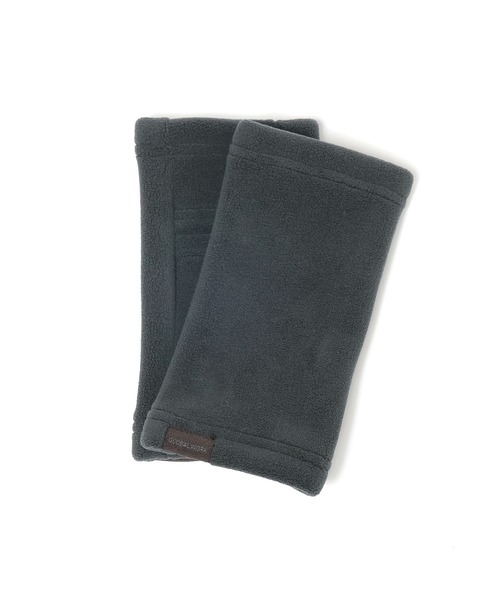 GLOBAL WORK（グローバルワーク）の「フリースハンドウォーマー/606779（手袋・メンズ・グレー/ブラック/ベージュ・ONE SIZE）」の2枚目の写真