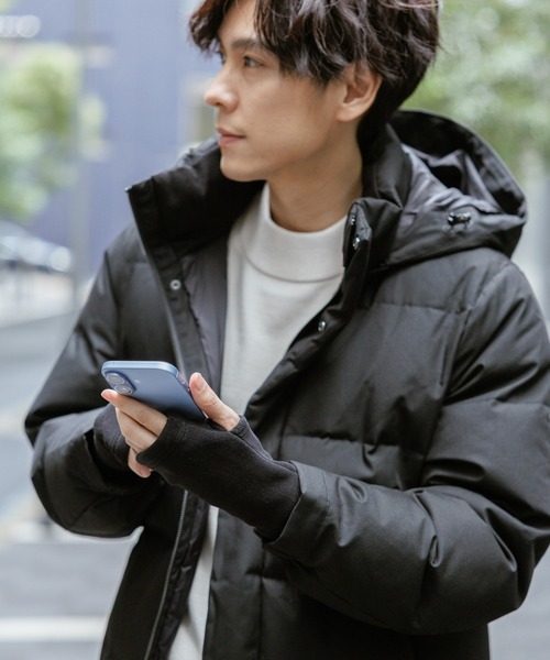 GLOBAL WORK（グローバルワーク）の「フリースハンドウォーマー/606779（手袋・メンズ・グレー/ブラック/ベージュ・ONE SIZE）」の4枚目の写真