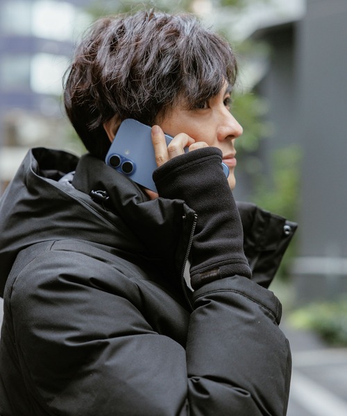 GLOBAL WORK（グローバルワーク）の「フリースハンドウォーマー/606779（手袋・メンズ・グレー/ブラック/ベージュ・ONE SIZE）」の5枚目の写真