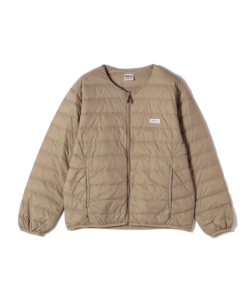 SHIPS Colors（シップス カラーズ）の「【SHIPS Colors別注】FIRST DOWN:〈撥水・洗濯機可能〉 ライト ダウン（ダウンジャケット/コート・レディース・ブラック/ベージュ/オレンジ・ONE SIZE）」の5枚目の写真