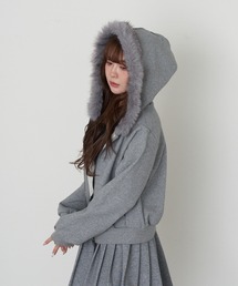 RAY CASSIN | ファー付フードパーカー(パーカー)