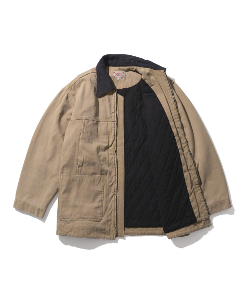 AECA(エイカ)の「AECA VINTAGE PIGMENT FIELD PARKA-BEIGE(デニムジャケット・レディース・その他・LARGE/MEDIUM/SMALL)」の12枚目の写真