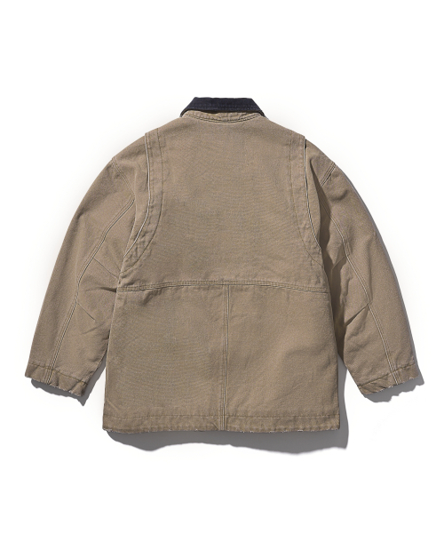 AECA(エイカ)の「AECA VINTAGE PIGMENT FIELD PARKA-BEIGE(デニムジャケット・レディース・その他・LARGE/MEDIUM/SMALL)」の11枚目の写真